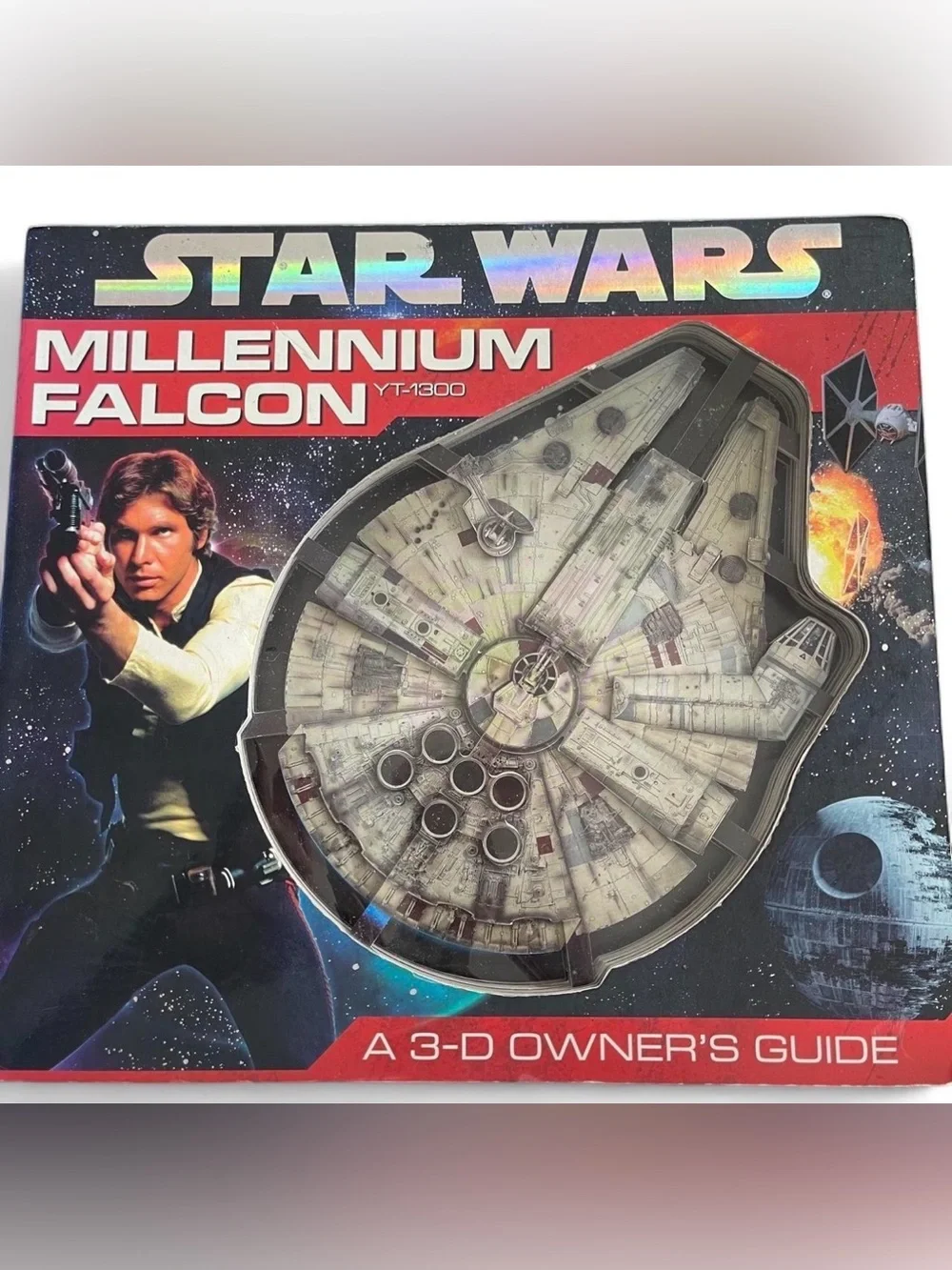 Star Wars Millennium Falcon YT-1300 3-D Owner’s Guide First Printing 2010